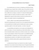 La Responsabilidad Social en el Sector Financiero