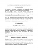 LOS SISTEMAS DE INFORMACION.