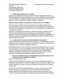 ¿Qué espera Joaquín de su trabajo?