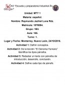 Integradora de español. El Genoma Humano