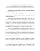 El nombre y el derecho constitucional.