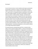 Hoy como todos los días de mi vida he decidido escribir algunos pensamientos que frecuentan a menudo por mi mente y de los cuales surgen numerosas intrigas.