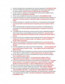 CUESTIONARIO HISTORIA SEGUNDO PARCIAL.. Página 1