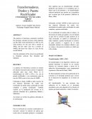 Transformadores, Diodos y Puente Rectificador