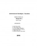 Administración Estratégica - Casuística TRABAJO GRUPAL N°2