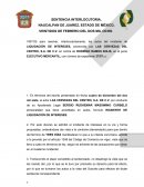 SENTENCIA INTERLOCUTORIA.