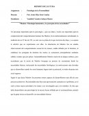 Maslow: Psicología humanista y la jerarquía de las necesidades