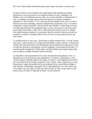 Tesis: Sísifo enseña la felicidad superior que niega a los dioses y levanta rocas