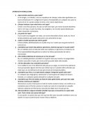 ENTREVISTA INTERCULTURAL ¿Qué extraña usted de su país natal?