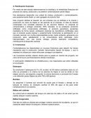 Proyecto de tilapia Planificación financiera