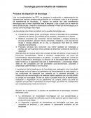Tecnología para la industria de mataderos Procesos de adquisición de tecnología