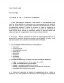 Caso “HOTEL ALJAR: LA CALIDAD ES LO PRIMERO”