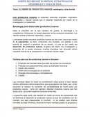 Tema: EL DISEÑO DE PRODUCTOS NUEVOS: estrategia y ciclo de vida