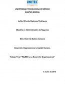 Trabajo Final “TELMEX y su Desarrollo Organizacional”