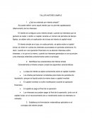 TALLER INTERÉS SIMPLE