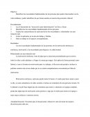 Identificar las necesidades fundamentales de las personas para poder relacionarlas con la vida cotidiana y poder identificar de que forma usarlas en nuestro día personal o laboral.