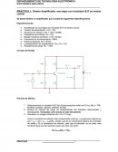 PRÁCTICA 1: Diseño Amplificador una etapa con transistor BJT en emisor común
