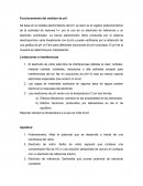 Funcionamiento del medidor de pH.