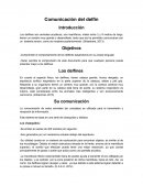Comunicación del delfín.
