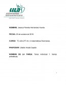 Tarea individual 1. Series aritméticas.