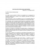 INVESTIGACIÓN DE MERCADOS (CUESTIONARIO).