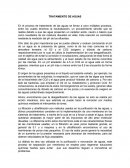 Tema- TRATAMIENTO DE AGUAS.