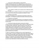 ¿Qué nivel de conflicto identifica en esta situación?