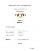TRABAJO ACADEMICO 2015-II MATEMATICA II