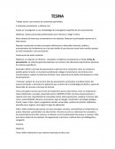 Trabajo escrito que muestra los contenidos aprendidos