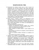 Un Planteamiento del problema.