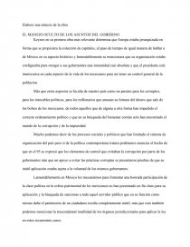 Sintesis del libro la constitucion como instrumento de dominio.. Página 1
