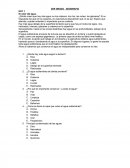 Cuestionario sobre el ciclo del agua y la importancia de su conservación