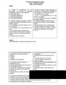 Prueba de Comprensión Lectora Texto: La Ballena Varada