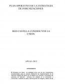 PLAN OPERATIVO DE LA ESTRATEGIA DE INMUNIZACIONES