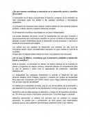 EL GRAN DESARROLLO CIENTÍFICO Y SOCIAL