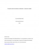 Percepción social de las adicciones conductuales y a sustancias en adultos.