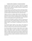 Tia Maria violencia sin sentido.