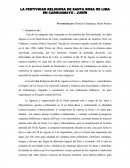 Festividad religiosa en Carhuamayo - Junin - Peru.