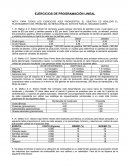 EJERCICIOS DE PROGRAMACIÓN LINEAL