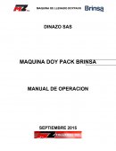 MAQUINA DOY PACK BRINSA.