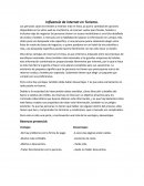 Influencia de internet en turismo