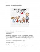 PROYECTO: “Mi Familia y la de los demás”