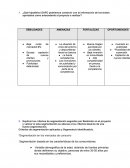 ¿Qué hipotético DAFO podríamos construir con la información de los textos aportados como antecedente al proyecto a realizar?