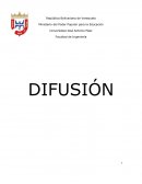 La difusión es el movimiento de los átomos en un material.