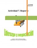 Reporte Liderazgo. ¿Es adecuado el uso de la negociación competitiva?