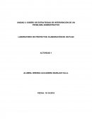 UNIDAD 2: DISEÑO DE ESTRATEGIAS DE INTERVENCIÓN DE UN PROBLEMA ADMINISTRATIVO
