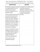 Actividad: Registro de observacion. Presentacion en la Unidad Educativa