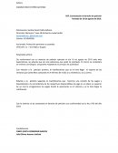 EJEMPLO DE UNA CONTESTACION DE UN DERECHO DE PETICIÓN.