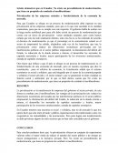 Privatización de las empresas estatales y fortalecimiento de la economía de mercado.