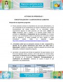 Actividad de aprendizaje 1 Conceptualización y clasificación de alimentos